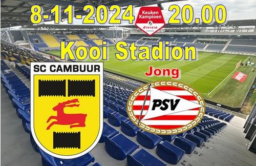 Cambuur - Jong PSV